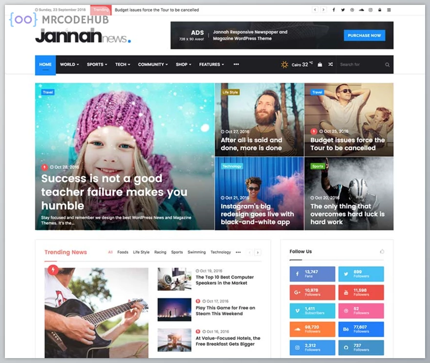 Jannah WordPress Theme