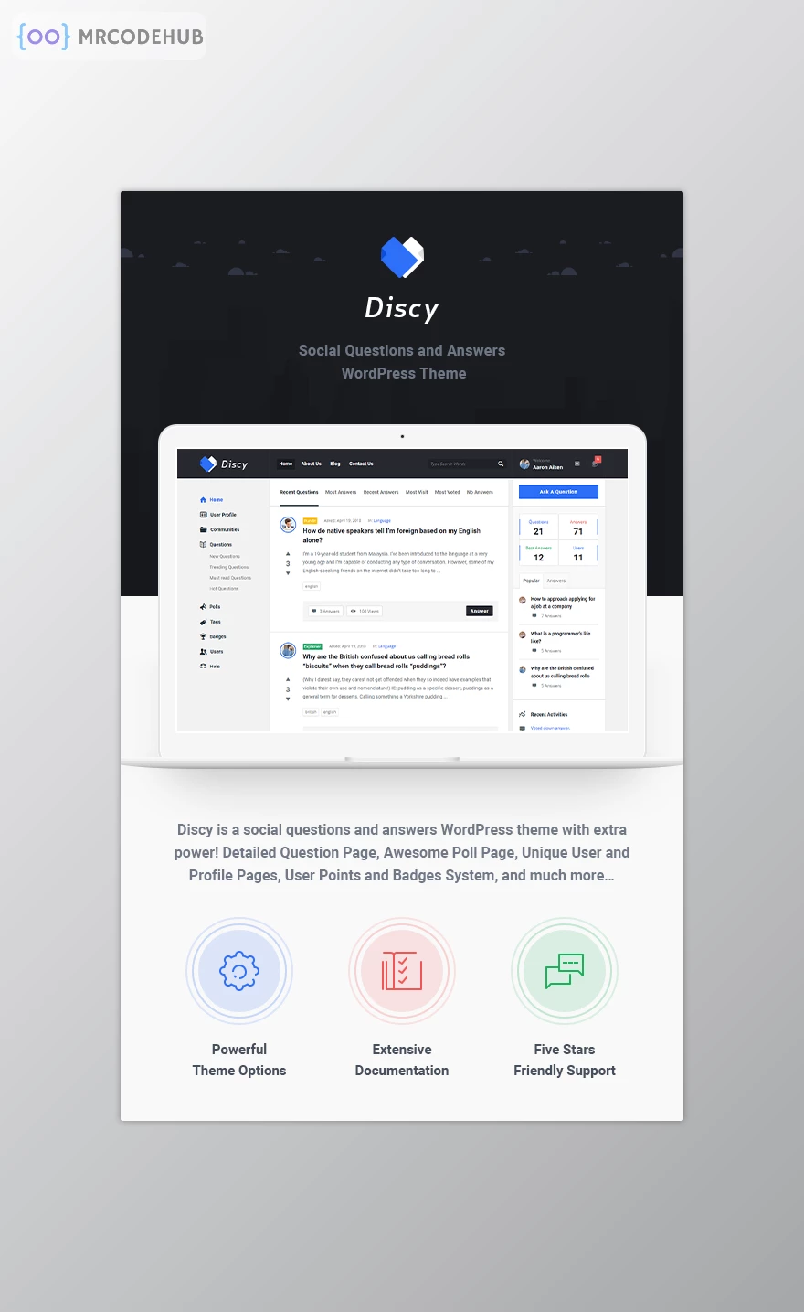 Discy WordPress Theme