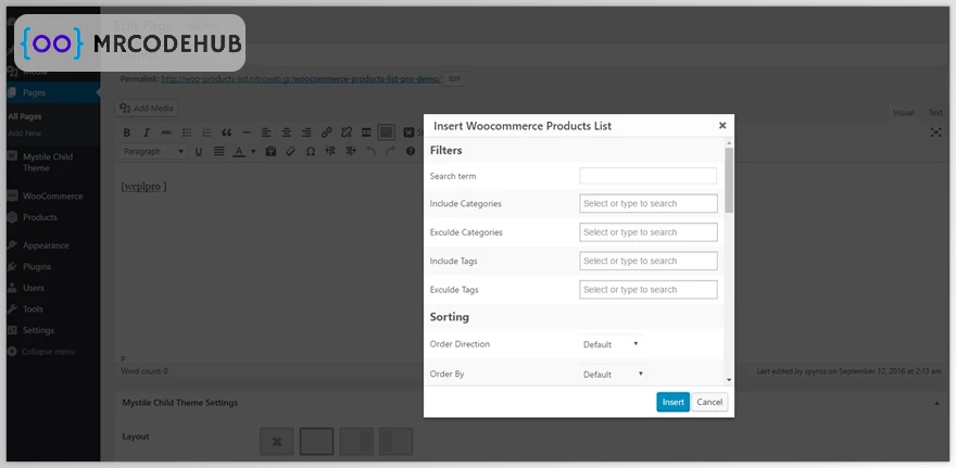 Woocommerce Products List Pro