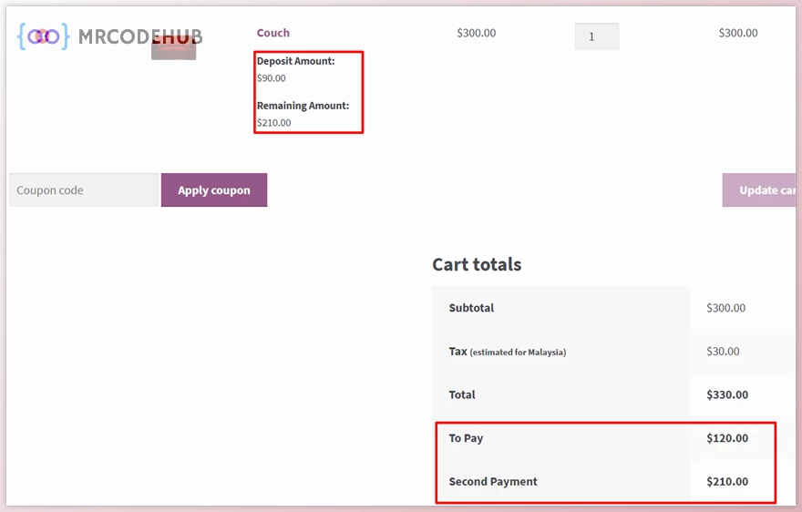 WooCommerce Deposits Partial Payments Plugin