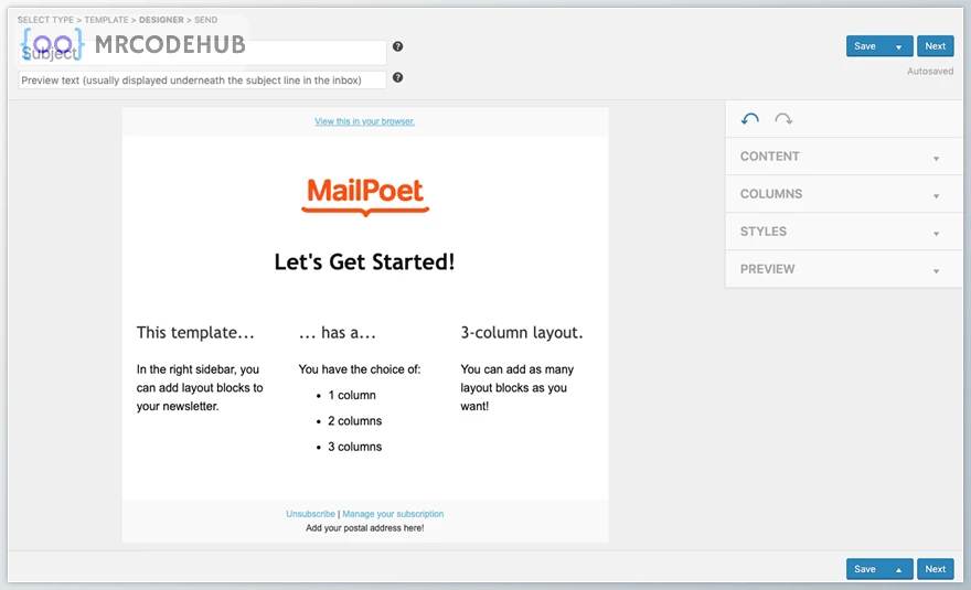 Mailpoet Premium