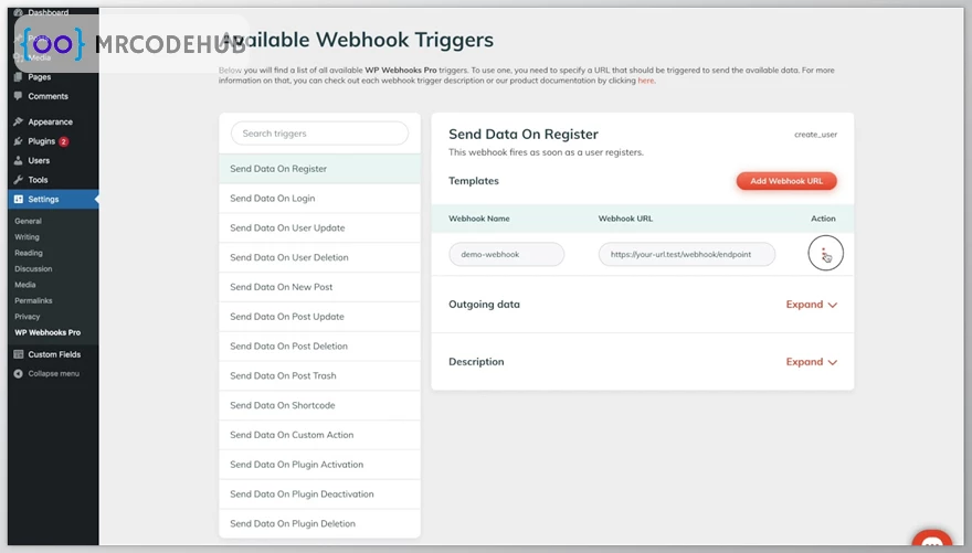 WP Webhooks Pro