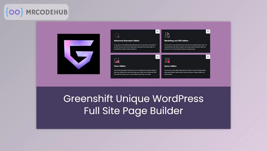 Greenshift Page Builder