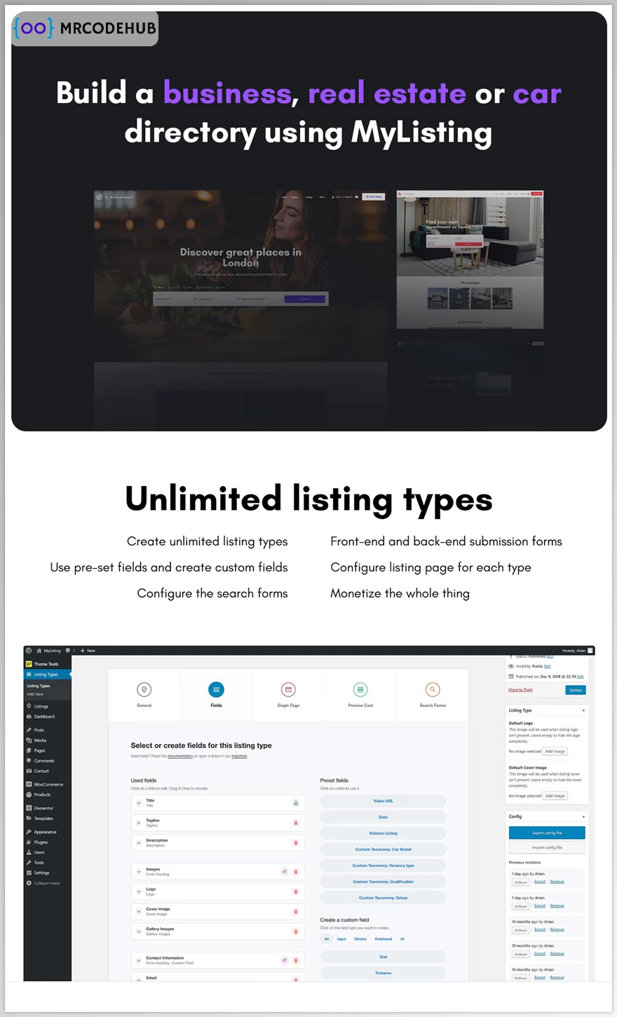 MyListing WordPress Theme