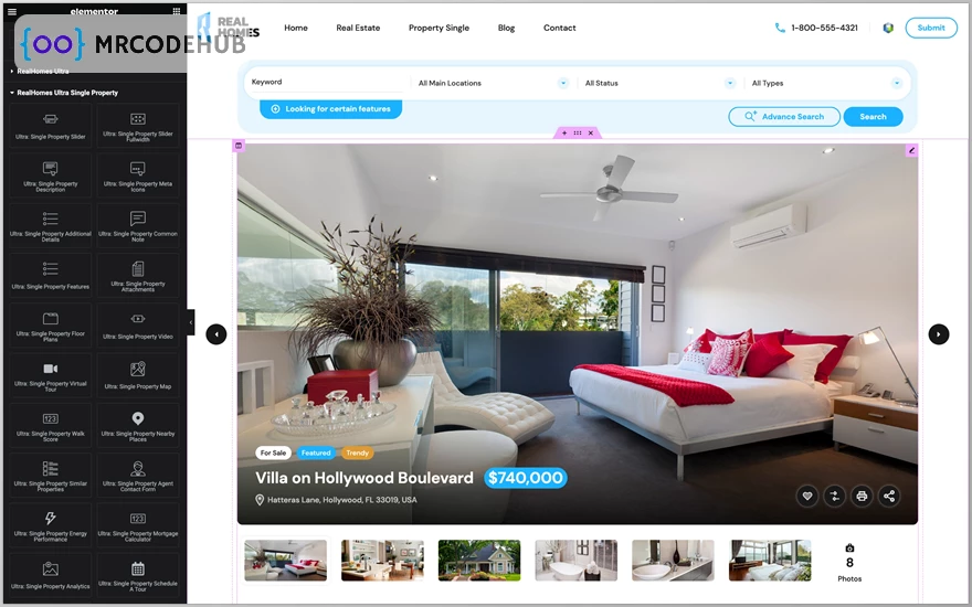 RH - Real Estate WordPress Theme