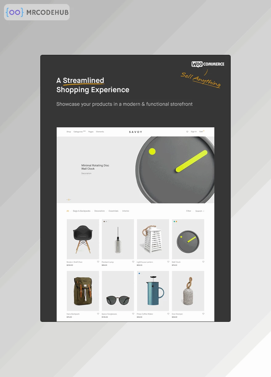 Savoy WooCommerce Theme