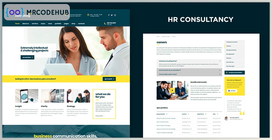 Consulting WordPress Theme