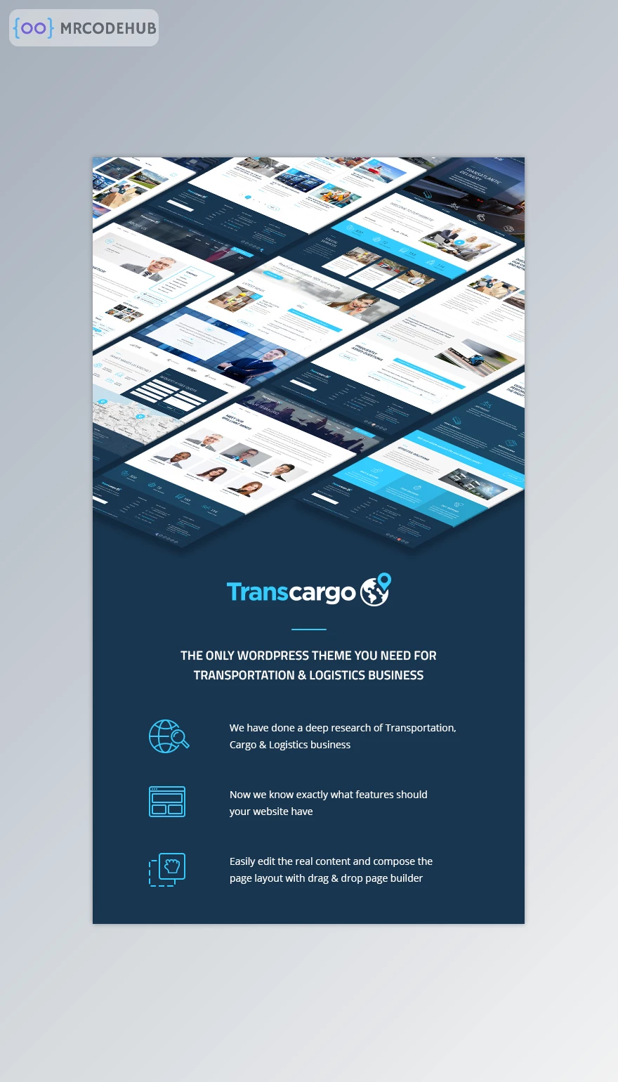 Transcargo WordPress Theme