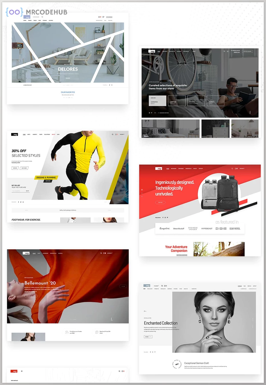 Rey WordPress Theme